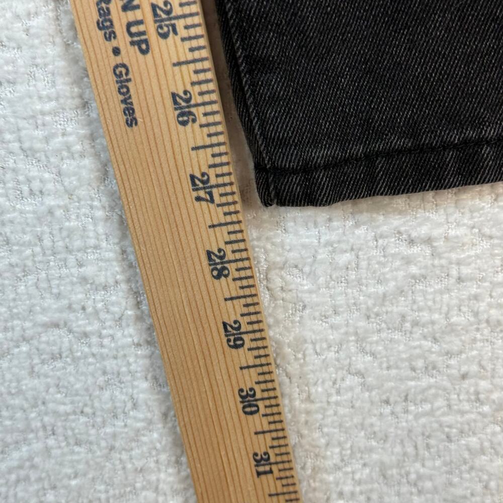 NWT Edikted Raelynn Washed Low Rise Baggy Jeans black size XL - Picture 8 of 11